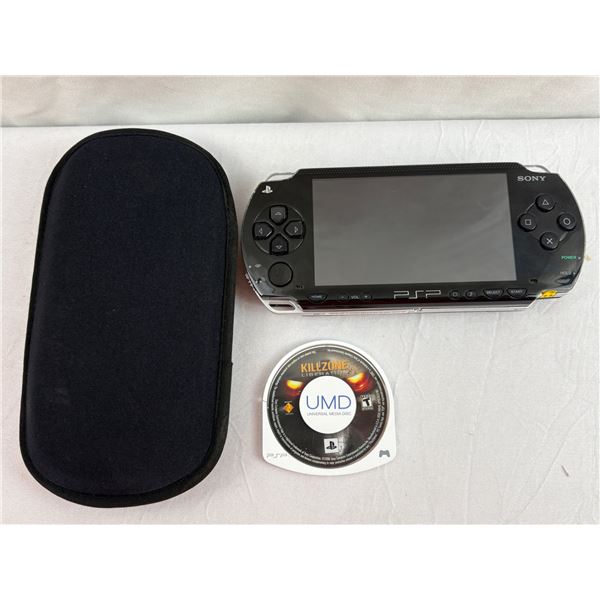 Sony PSP with Case & Killzone Game