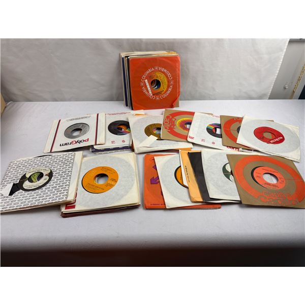 Box of 50+ Vinyl Records