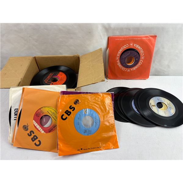 Box of 50+ Vinyl Records