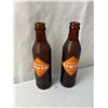 Image 1 : 1946 Amber Glass Orange Crush Bottles