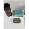 Image 3 : Lot of Antique Tobacco Tins and More