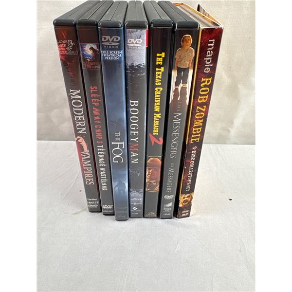 Lot of Horror Movie DVD's