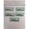 Image 2 : Mint, Uncirculated Sequential 1967 Can. Bills