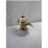 Image 1 : Crystal Dallah with Gold Tone Accents