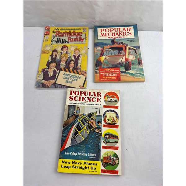 Lot of 1950's magazines and comics