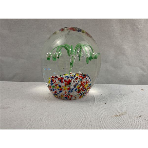 Hand-Blown Glass Art: Murano Confetti Style