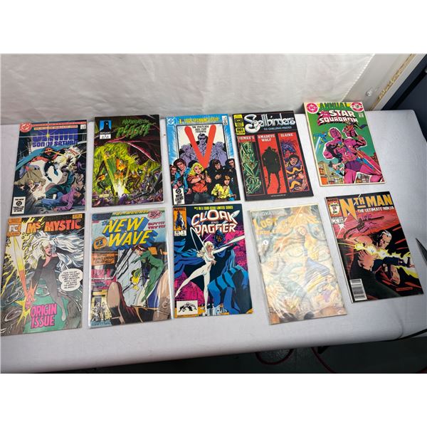 Lot of #1 First Issue Comics: Marvel & DC
