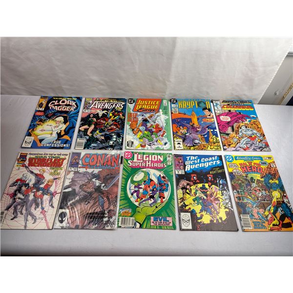 Lot of Vintage comics incl. Marvel and DC