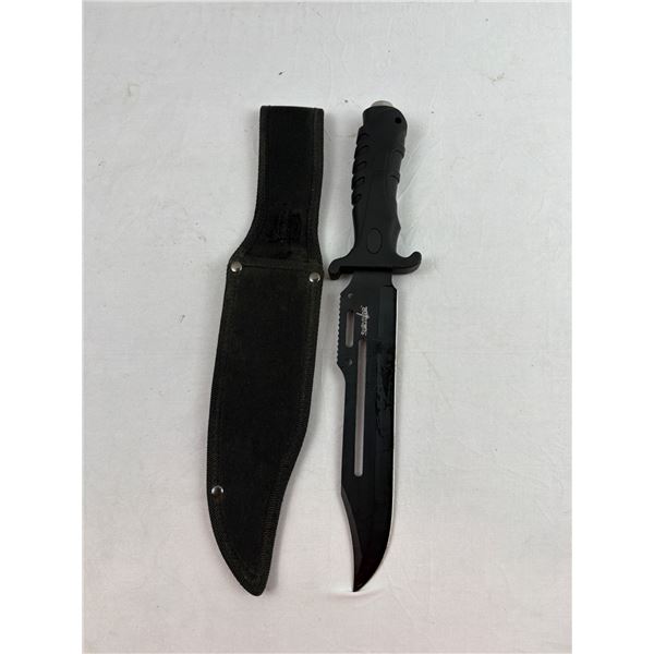 Large Tactical Bowie Knife with Sheath