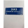 Image 1 : 1975 License Plate - Edmonton