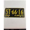 Image 1 : 1969 Alberta License Plate