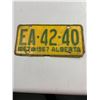 Image 1 : 1967 Centennial Alberta License Plate