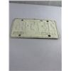 Image 2 : 1966 Alberta License Plate