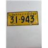 Image 1 : 1952 Alberta License Plate