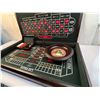 Image 4 : Large Gambling Set: Roulette Wheel, Poker + more