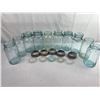 Image 1 : Vintage Blue Glass Jars