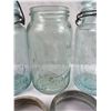 Image 3 : Vintage Blue Glass Jars
