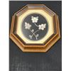 Image 1 : Caribou or Moose hair tufted artwork, framed.