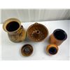 Image 2 : Vintage Stoneware Ginger Jar, Bundt wall pan, Bella Cotta Pottery