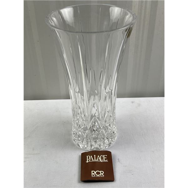 Large Crystal Vase