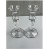 Image 1 : Towle Crystal Candle Holders