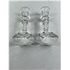 Image 2 : Towle Crystal Candle Holders