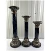 Image 1 : Vintage Pillar Candle Holders