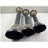 Image 2 : Vintage Pillar Candle Holders