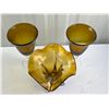 Image 2 : Vintage Amber Glass
