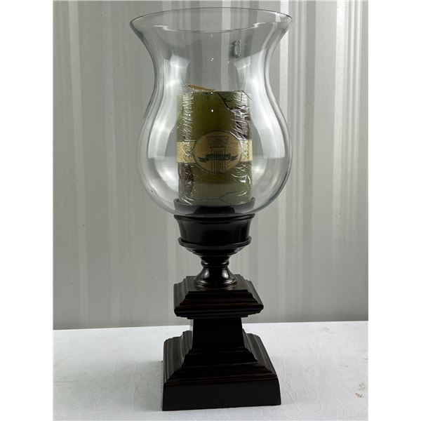 Vintage Style Large Hurricane Table Candle