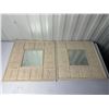 Image 1 : Vintage Tiled Metal Mirrors