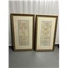 Image 1 : Vintage Wooden Framed Wall Art
