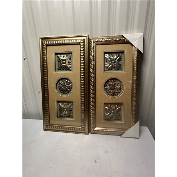 Medallion Framed Wall Art