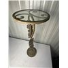 Image 1 : Vintage Metal and Glass Side Table