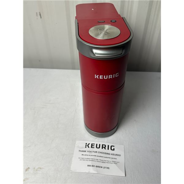 Red Keurig Coffee Maker