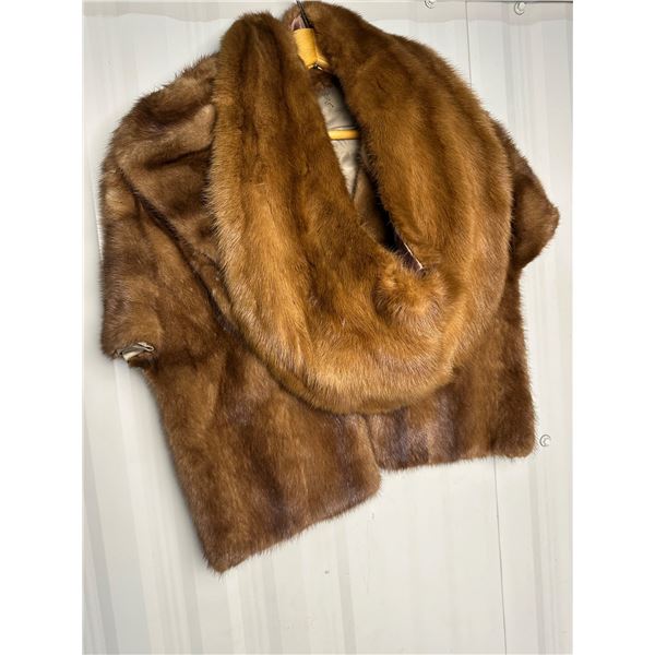 Vintage Mink Stole and Mink Collar