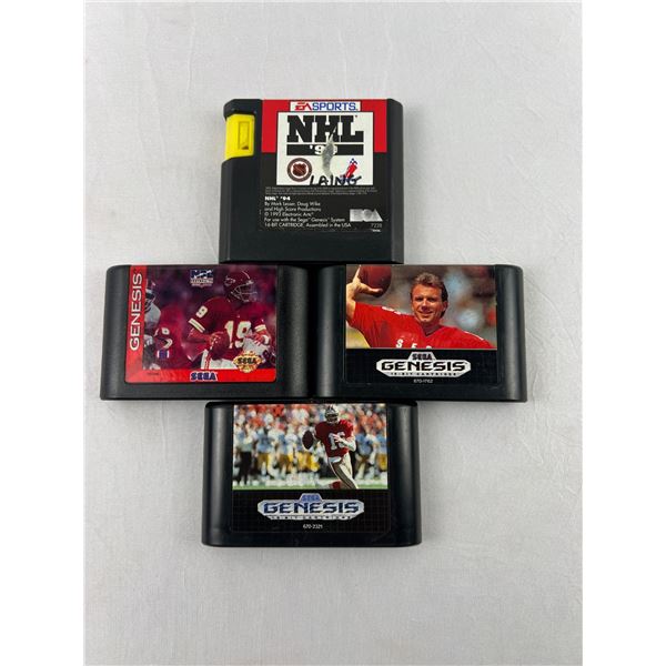 Sega Genesis Game Cartridges