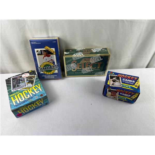 Variety of Hockey Card Collections