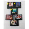 Image 1 : Sega Genesis Game Cartridges
