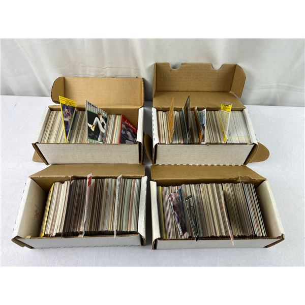 Four Boxes of Baseball Cards