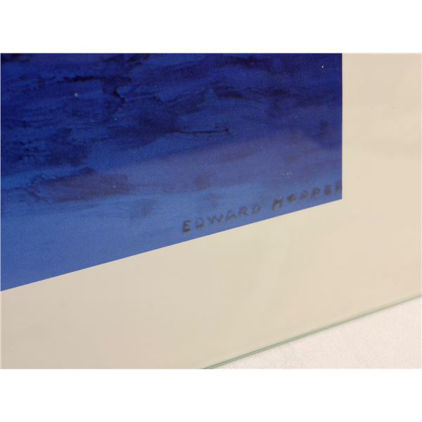 Sailboat Art Print by Edward Medder