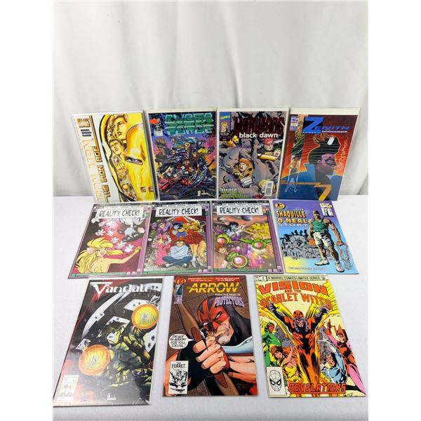 Lot of Comic Books Featuring "Reality Check!"