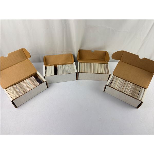 Four Boxes of Baseball Cards
