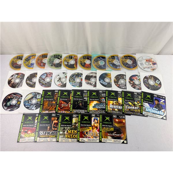Xbox Games & Demo Discs