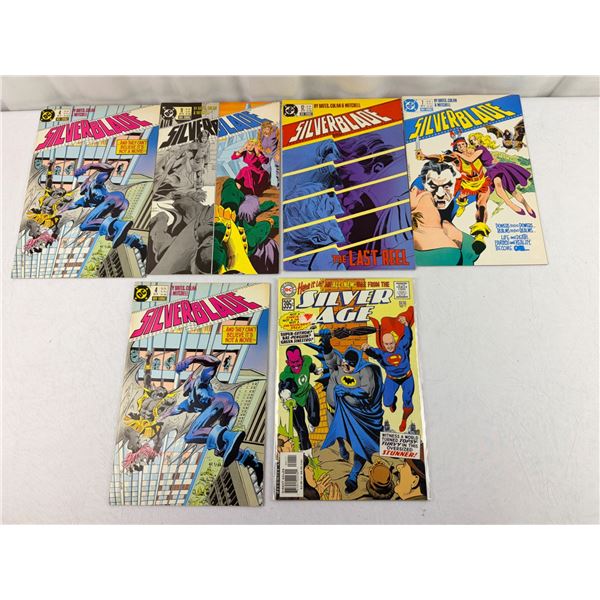 DC "Silver Blade" Comic Books