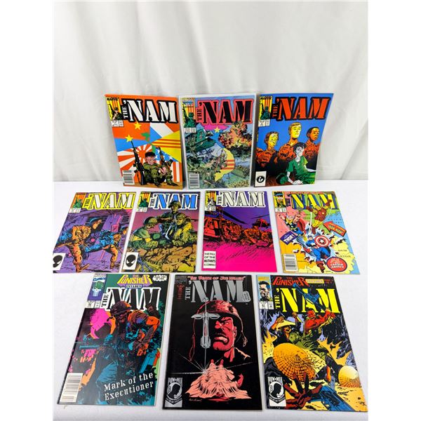 "The NAM" Marvel Comic Books