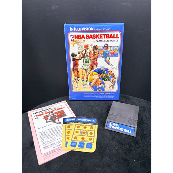 Intellivision "NBA Basketball" Game Cartridge
