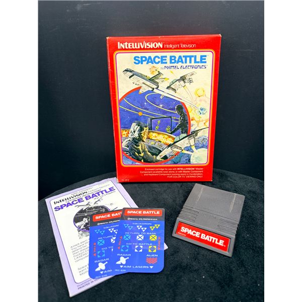 Intellivision "Space Battle" Game Cartridge