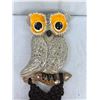 Image 2 : Vintage Ceramic Macrame Owl (Owl 11"x8")