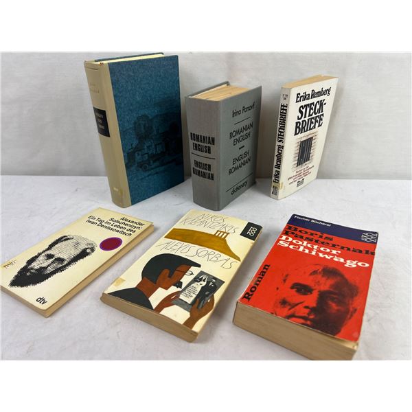 6 German Books